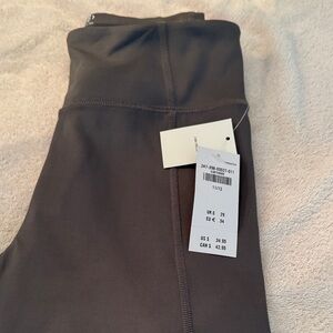 Abercrombie Kids Gray High-Waisted Leggings